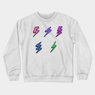 Lightening Bolt pack Crewneck Sweatshirt